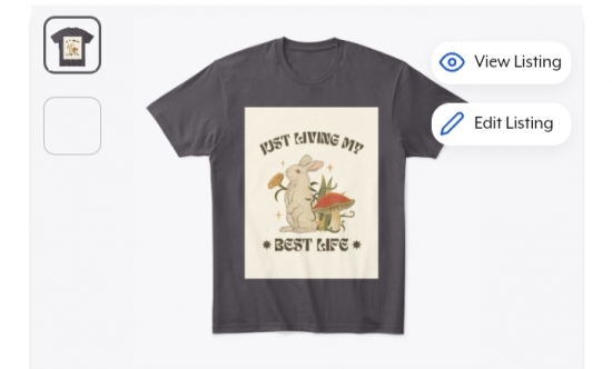 Rabbit Design T shirt